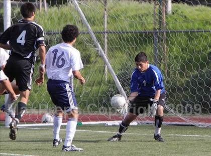 Thumbnail 1 in Hesperia @ St. Genevieve (CIF SS Playoffs) photogallery.