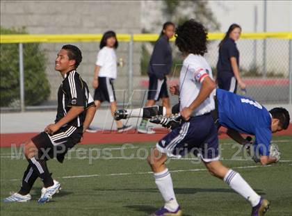 Thumbnail 3 in Hesperia @ St. Genevieve (CIF SS Playoffs) photogallery.