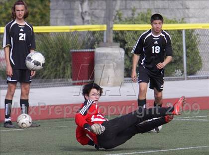 Thumbnail 2 in Hesperia @ St. Genevieve (CIF SS Playoffs) photogallery.