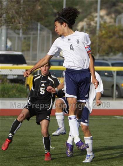 Thumbnail 1 in Hesperia @ St. Genevieve (CIF SS Playoffs) photogallery.