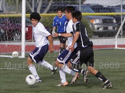 Thumbnail 2 in Hesperia @ St. Genevieve (CIF SS Playoffs) photogallery.