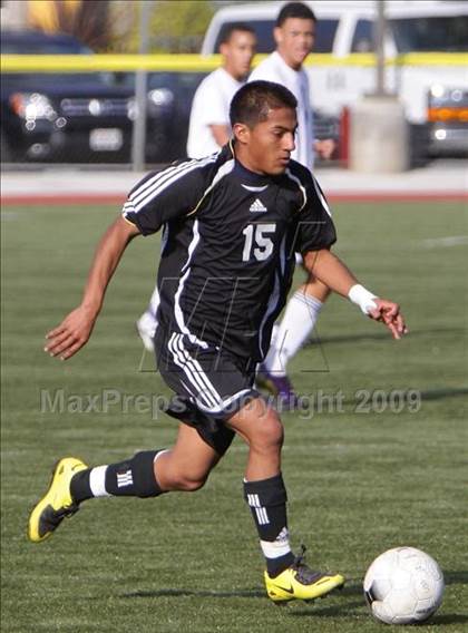 Thumbnail 2 in Hesperia @ St. Genevieve (CIF SS Playoffs) photogallery.