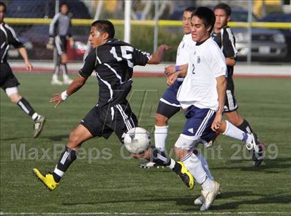 Thumbnail 2 in Hesperia @ St. Genevieve (CIF SS Playoffs) photogallery.