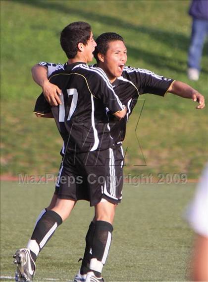 Thumbnail 3 in Hesperia @ St. Genevieve (CIF SS Playoffs) photogallery.