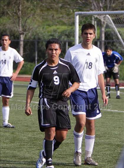 Thumbnail 1 in Hesperia @ St. Genevieve (CIF SS Playoffs) photogallery.