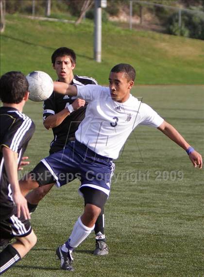 Thumbnail 2 in Hesperia @ St. Genevieve (CIF SS Playoffs) photogallery.