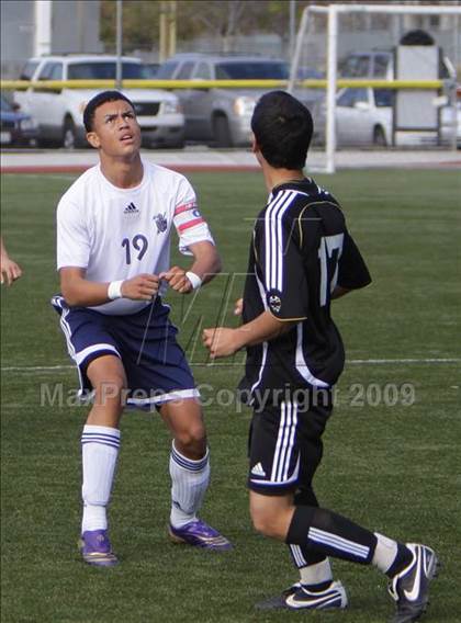 Thumbnail 1 in Hesperia @ St. Genevieve (CIF SS Playoffs) photogallery.