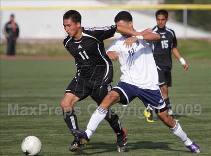 Thumbnail 2 in Hesperia @ St. Genevieve (CIF SS Playoffs) photogallery.