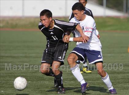 Thumbnail 1 in Hesperia @ St. Genevieve (CIF SS Playoffs) photogallery.