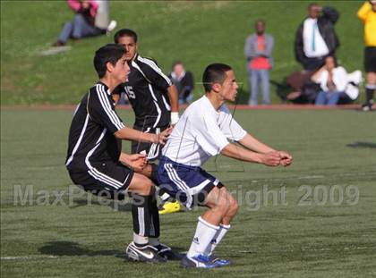 Thumbnail 3 in Hesperia @ St. Genevieve (CIF SS Playoffs) photogallery.