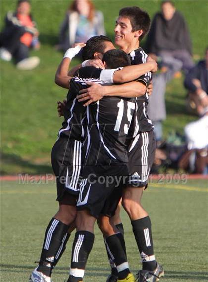 Thumbnail 1 in Hesperia @ St. Genevieve (CIF SS Playoffs) photogallery.
