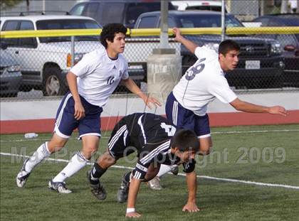 Thumbnail 2 in Hesperia @ St. Genevieve (CIF SS Playoffs) photogallery.