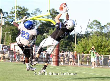 Thumbnail 2 in Trinity Christian Academy vs. Bartram Trail (Scrimmage @West Nassau High School) photogallery.