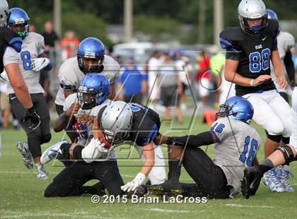 Thumbnail 3 in Trinity Christian Academy vs. Bartram Trail (Scrimmage @West Nassau High School) photogallery.