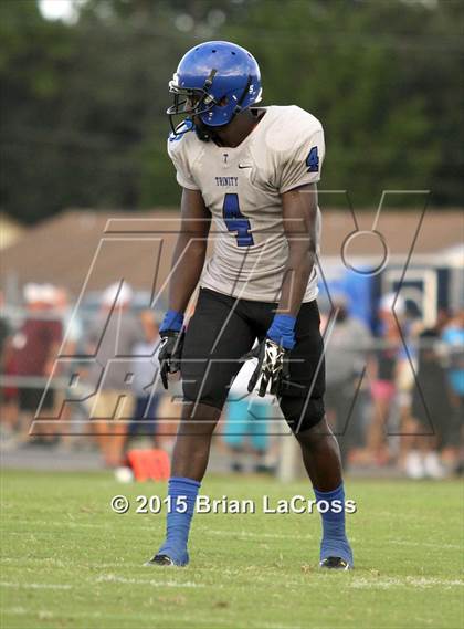 Thumbnail 2 in Trinity Christian Academy vs. Bartram Trail (Scrimmage @West Nassau High School) photogallery.