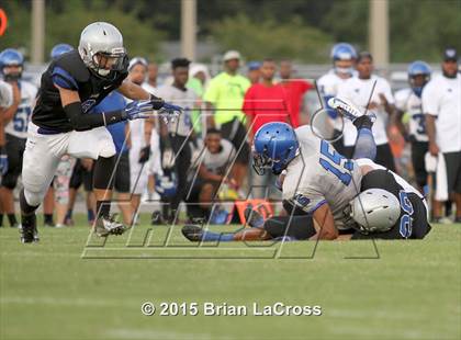 Thumbnail 2 in Trinity Christian Academy vs. Bartram Trail (Scrimmage @West Nassau High School) photogallery.