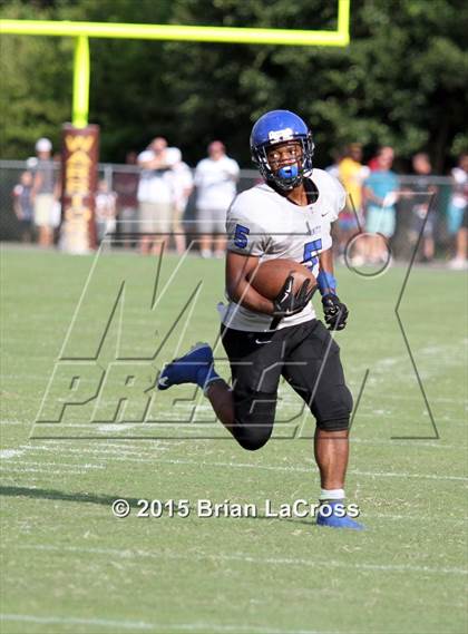 Thumbnail 3 in Trinity Christian Academy vs. Bartram Trail (Scrimmage @West Nassau High School) photogallery.