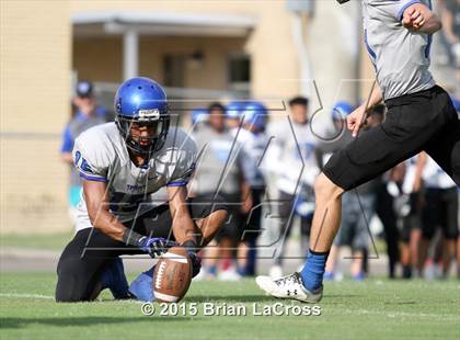 Thumbnail 2 in Trinity Christian Academy vs. Bartram Trail (Scrimmage @West Nassau High School) photogallery.