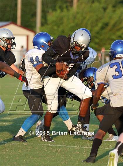 Thumbnail 2 in Trinity Christian Academy vs. Bartram Trail (Scrimmage @West Nassau High School) photogallery.