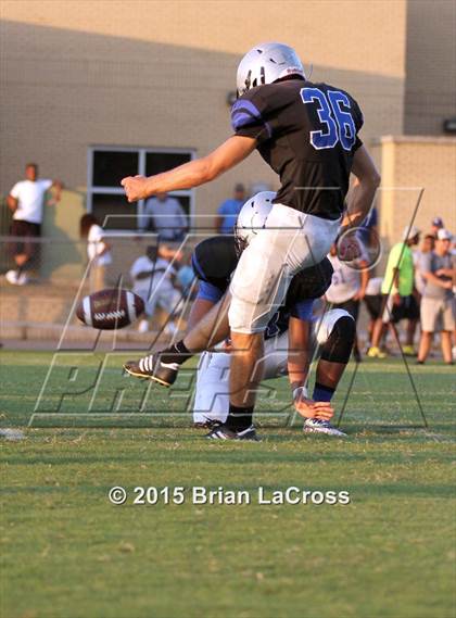 Thumbnail 3 in Trinity Christian Academy vs. Bartram Trail (Scrimmage @West Nassau High School) photogallery.