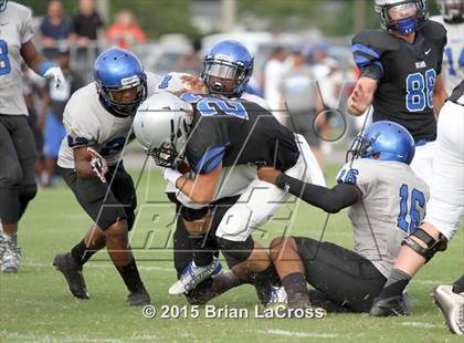 Thumbnail 2 in Trinity Christian Academy vs. Bartram Trail (Scrimmage @West Nassau High School) photogallery.