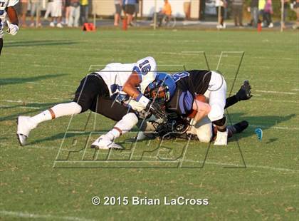 Thumbnail 3 in Trinity Christian Academy vs. Bartram Trail (Scrimmage @West Nassau High School) photogallery.