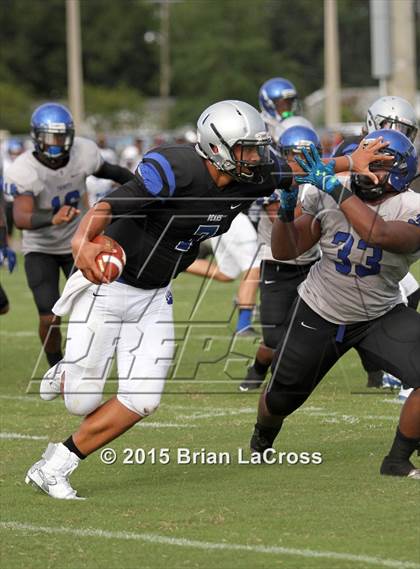 Thumbnail 2 in Trinity Christian Academy vs. Bartram Trail (Scrimmage @West Nassau High School) photogallery.
