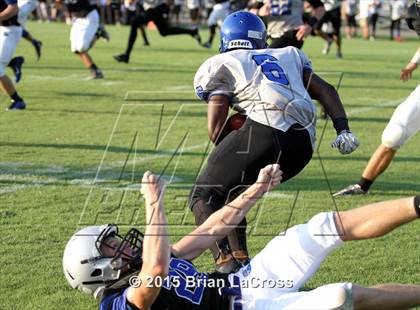 Thumbnail 1 in Trinity Christian Academy vs. Bartram Trail (Scrimmage @West Nassau High School) photogallery.