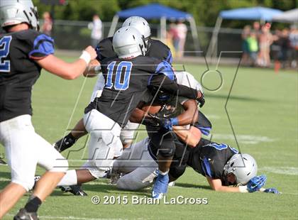 Thumbnail 3 in Trinity Christian Academy vs. Bartram Trail (Scrimmage @West Nassau High School) photogallery.