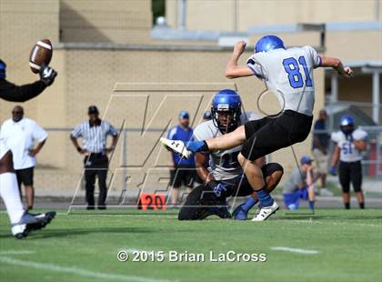 Thumbnail 2 in Trinity Christian Academy vs. Bartram Trail (Scrimmage @West Nassau High School) photogallery.