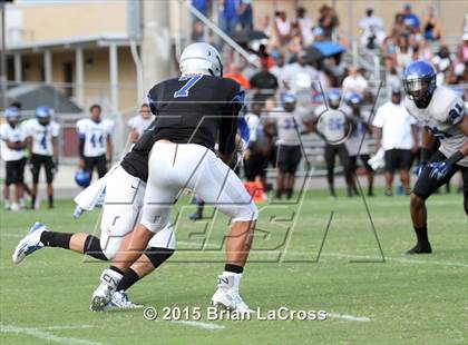 Thumbnail 1 in Trinity Christian Academy vs. Bartram Trail (Scrimmage @West Nassau High School) photogallery.