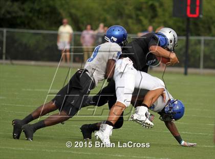 Thumbnail 1 in Trinity Christian Academy vs. Bartram Trail (Scrimmage @West Nassau High School) photogallery.