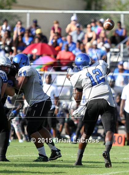Thumbnail 1 in Trinity Christian Academy vs. Bartram Trail (Scrimmage @West Nassau High School) photogallery.