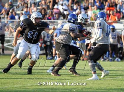 Thumbnail 3 in Trinity Christian Academy vs. Bartram Trail (Scrimmage @West Nassau High School) photogallery.