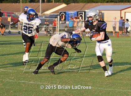 Thumbnail 3 in Trinity Christian Academy vs. Bartram Trail (Scrimmage @West Nassau High School) photogallery.