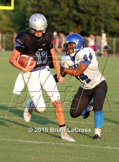 Thumbnail 3 in Trinity Christian Academy vs. Bartram Trail (Scrimmage @West Nassau High School) photogallery.