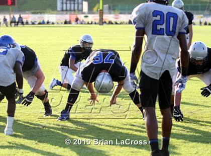 Thumbnail 1 in Trinity Christian Academy vs. Bartram Trail (Scrimmage @West Nassau High School) photogallery.