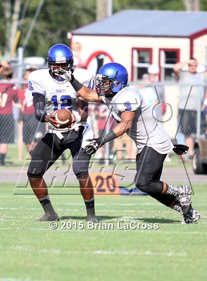 Thumbnail 2 in Trinity Christian Academy vs. Bartram Trail (Scrimmage @West Nassau High School) photogallery.