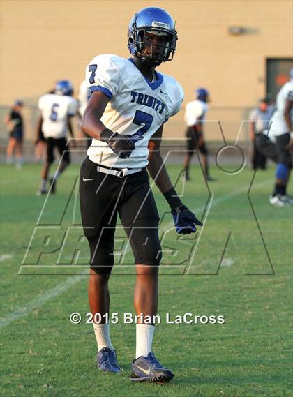 Thumbnail 3 in Trinity Christian Academy vs. Bartram Trail (Scrimmage @West Nassau High School) photogallery.