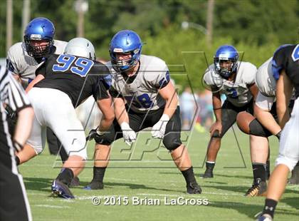Thumbnail 1 in Trinity Christian Academy vs. Bartram Trail (Scrimmage @West Nassau High School) photogallery.