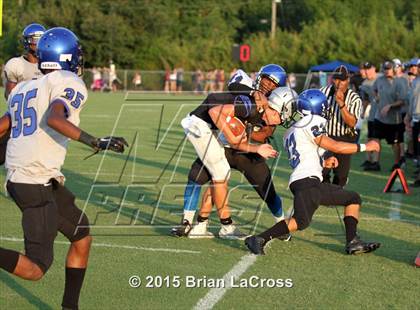 Thumbnail 3 in Trinity Christian Academy vs. Bartram Trail (Scrimmage @West Nassau High School) photogallery.