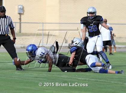 Thumbnail 3 in Trinity Christian Academy vs. Bartram Trail (Scrimmage @West Nassau High School) photogallery.