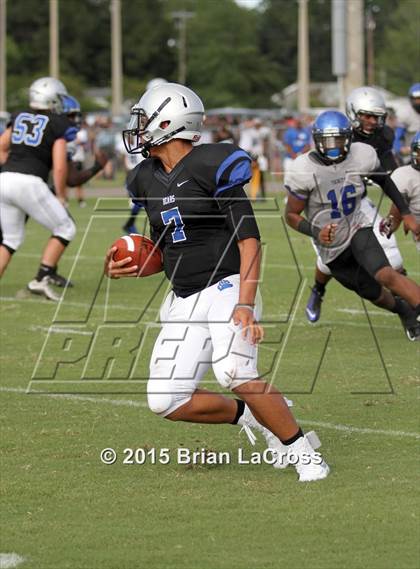 Thumbnail 1 in Trinity Christian Academy vs. Bartram Trail (Scrimmage @West Nassau High School) photogallery.