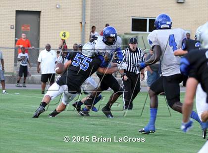 Thumbnail 3 in Trinity Christian Academy vs. Bartram Trail (Scrimmage @West Nassau High School) photogallery.
