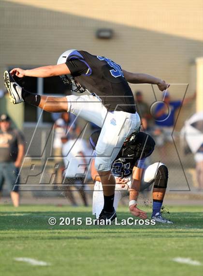 Thumbnail 3 in Trinity Christian Academy vs. Bartram Trail (Scrimmage @West Nassau High School) photogallery.