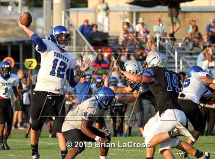 Thumbnail 3 in Trinity Christian Academy vs. Bartram Trail (Scrimmage @West Nassau High School) photogallery.