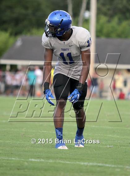 Thumbnail 1 in Trinity Christian Academy vs. Bartram Trail (Scrimmage @West Nassau High School) photogallery.