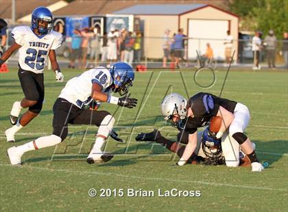 Thumbnail 2 in Trinity Christian Academy vs. Bartram Trail (Scrimmage @West Nassau High School) photogallery.