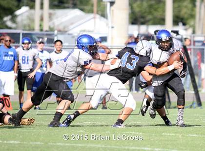 Thumbnail 3 in Trinity Christian Academy vs. Bartram Trail (Scrimmage @West Nassau High School) photogallery.