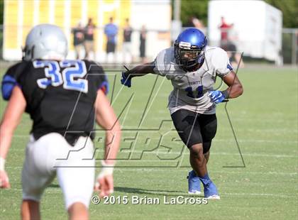 Thumbnail 2 in Trinity Christian Academy vs. Bartram Trail (Scrimmage @West Nassau High School) photogallery.